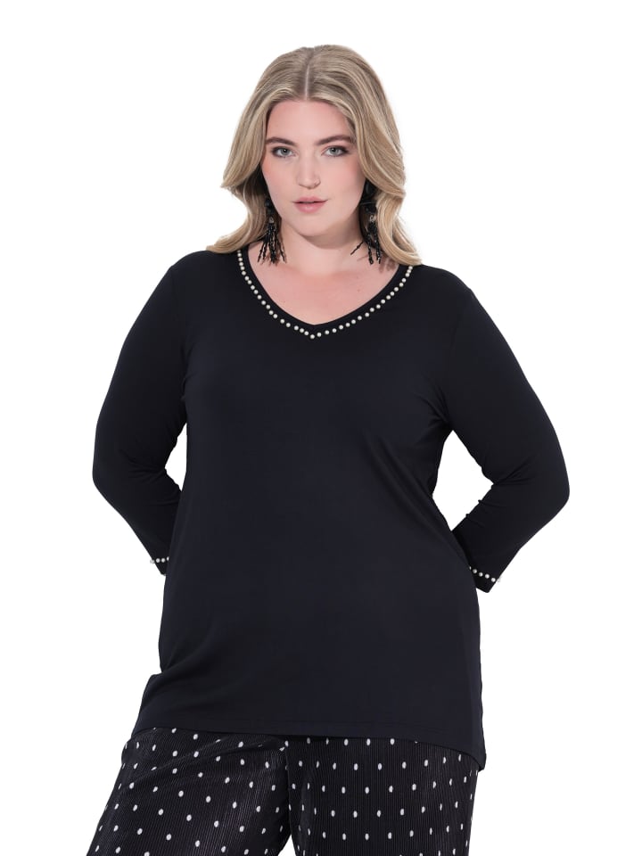 Shirt in schwarz