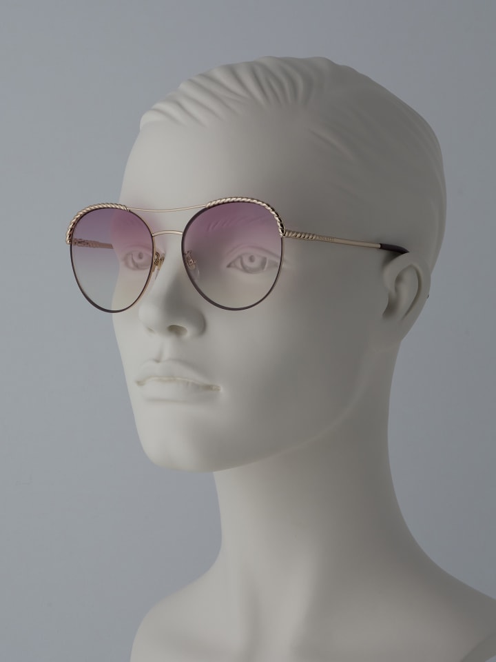 Sonnenbrille für Damen in gold
