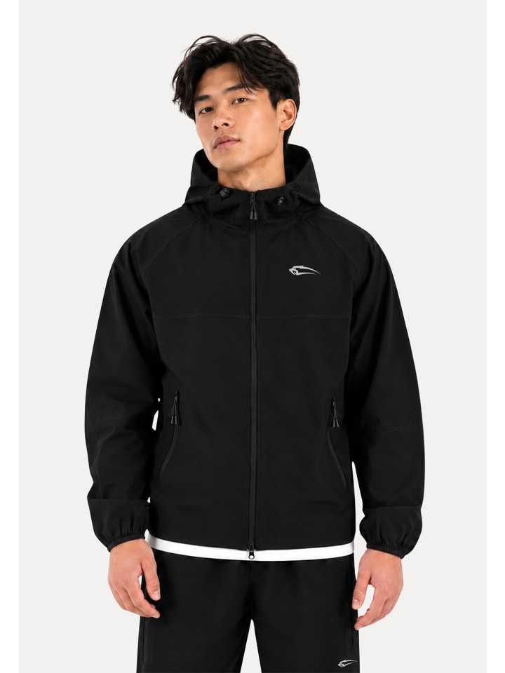 Trainingsjacke Kynaro in Schwarz