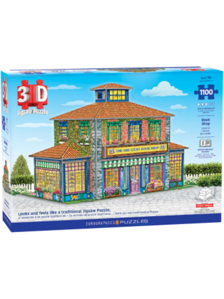 Spiel - 3D Puzzle - Bookstore