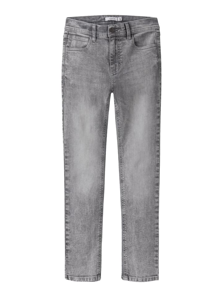 Jeans in Medium Grey Denim