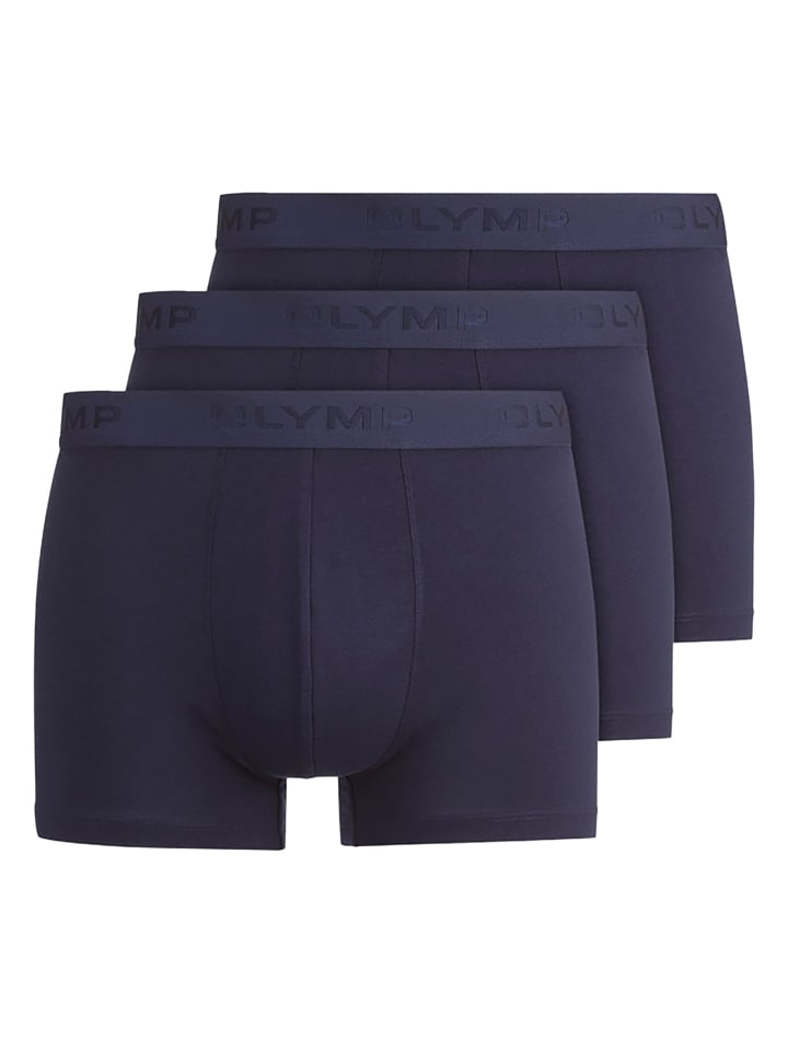 Boxershort 3er Pack in Blau