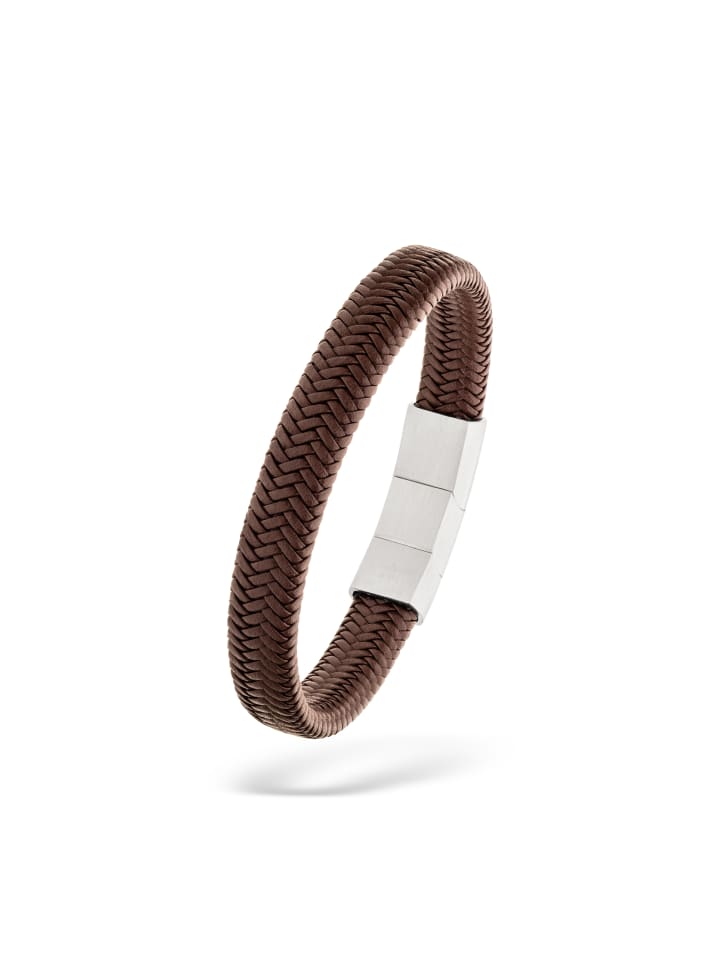 Armband Basic Leather in braun