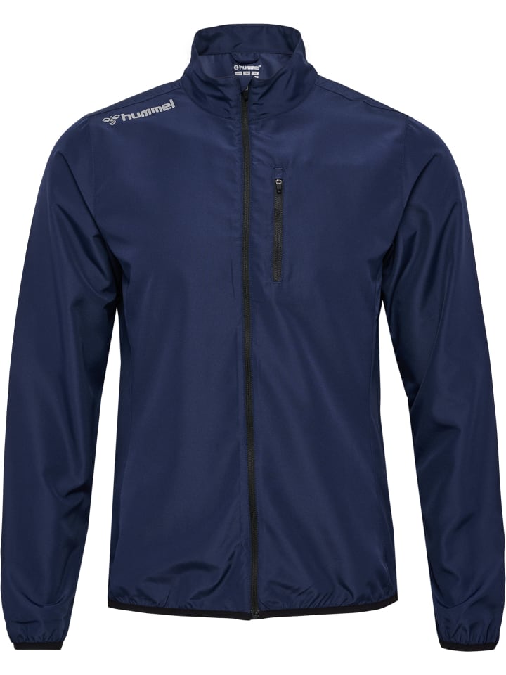 Windbreaker Hmlrun Laufen Herren in BLACK IRIS