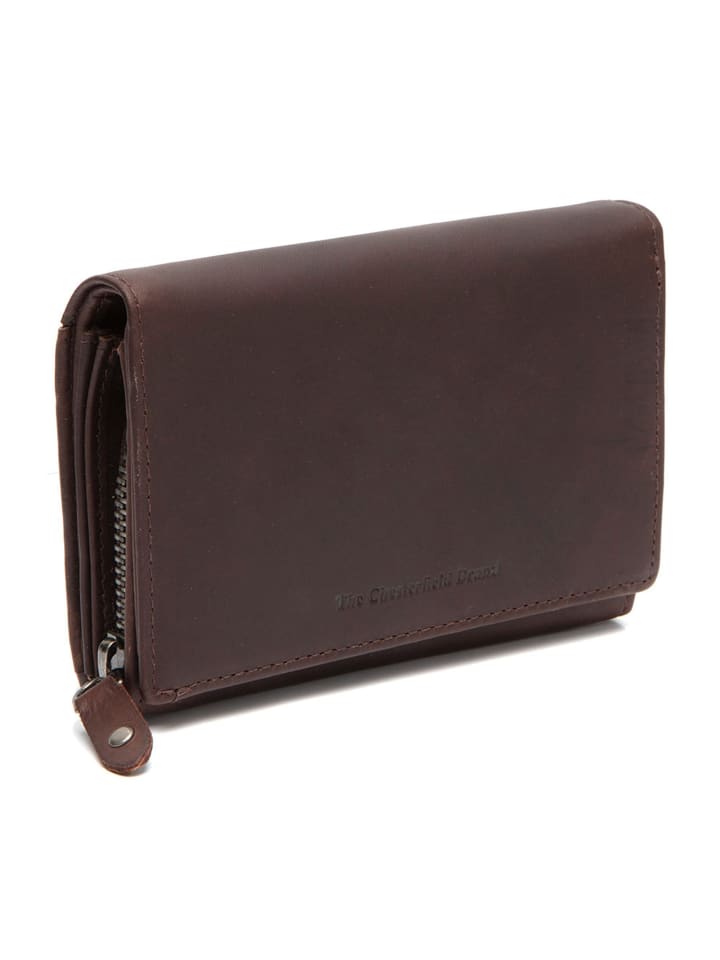 Seattle Geldbörse RFID Schutz Leder 14.5 cm brown