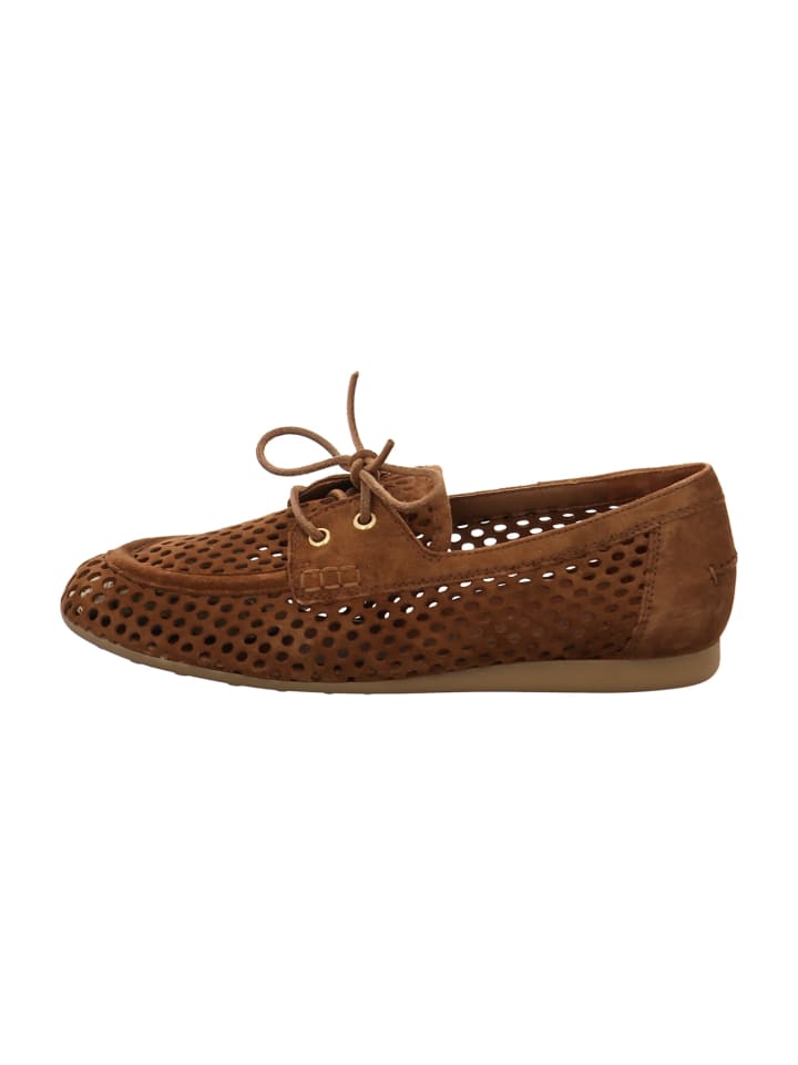 Mokassins Schnürschuhe in Braun