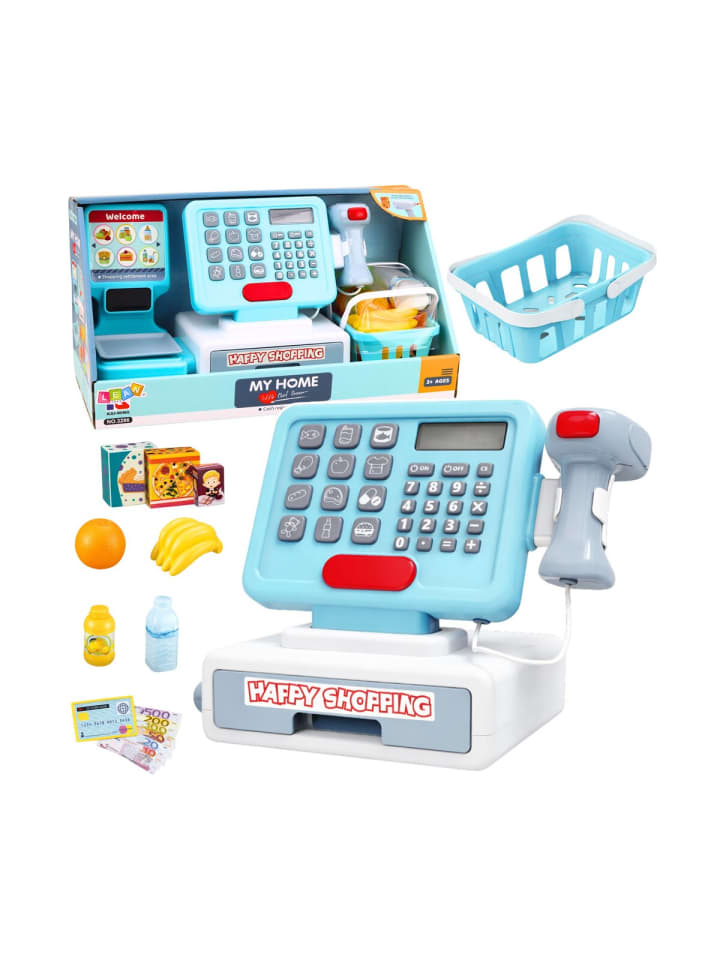 Interaktive Kasse, Scanner, Warenkorb, Lebensmittel