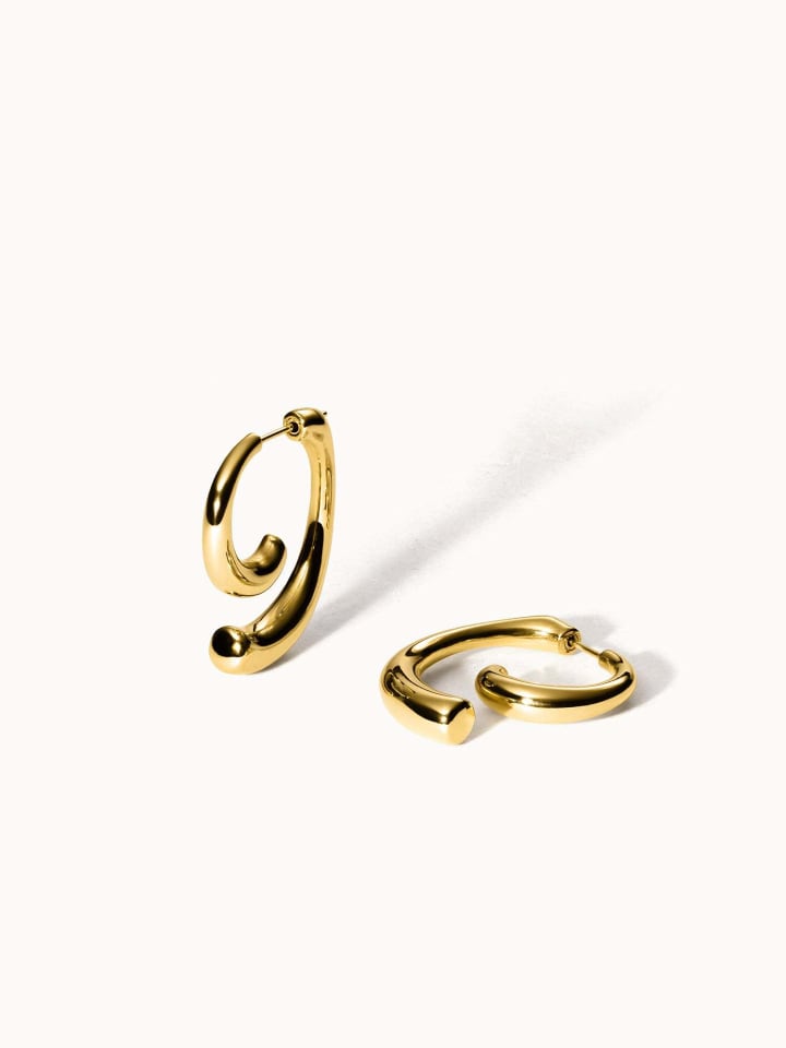 Ohrringe Spiral Gold