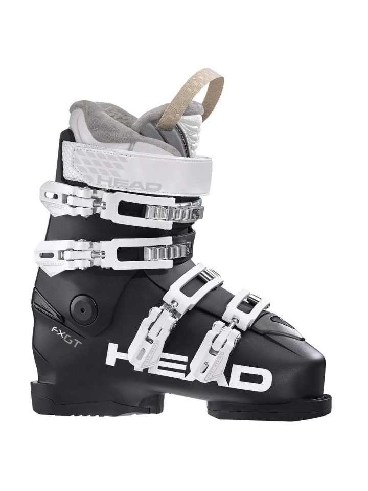 Skistiefel Alpin in schwarz