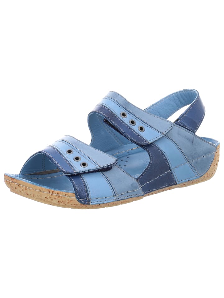 Sandale in blau