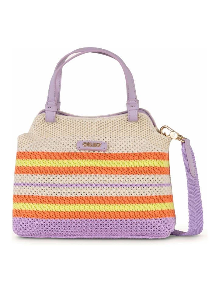 Knitties Handtasche 21 cm lupine