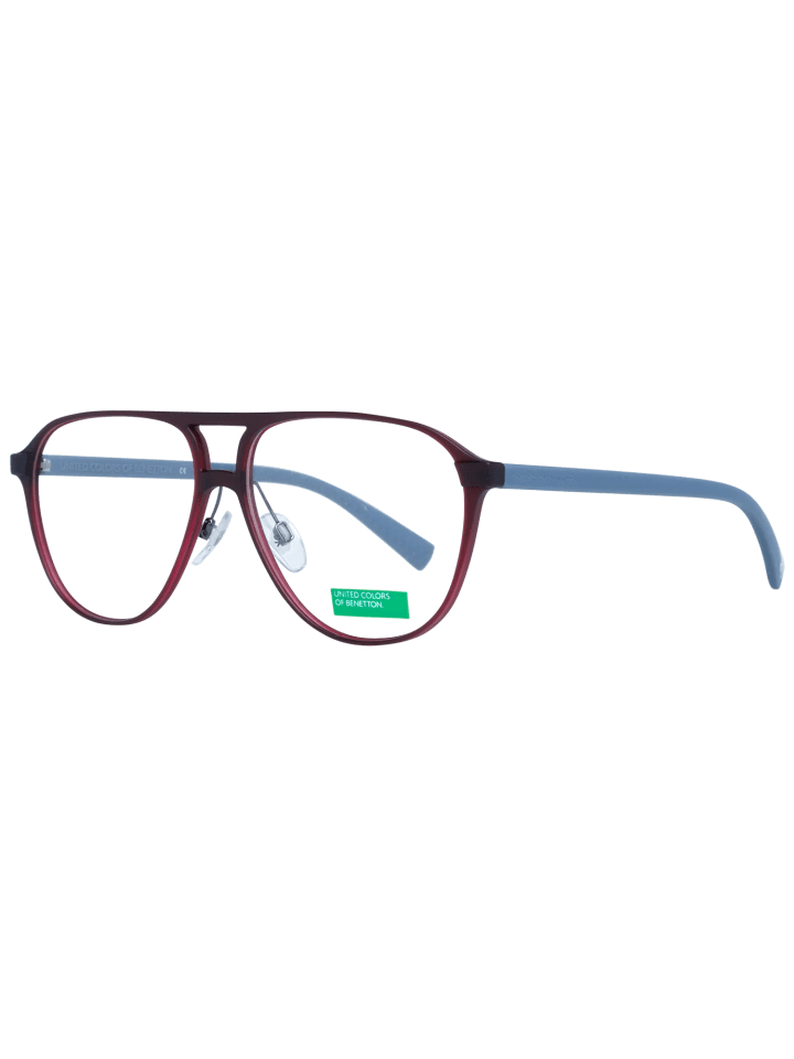 Herren Optische Fassungen Aviator Burgunder