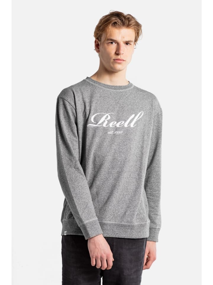 Pullover "Big Logo Crewneck" in Grau