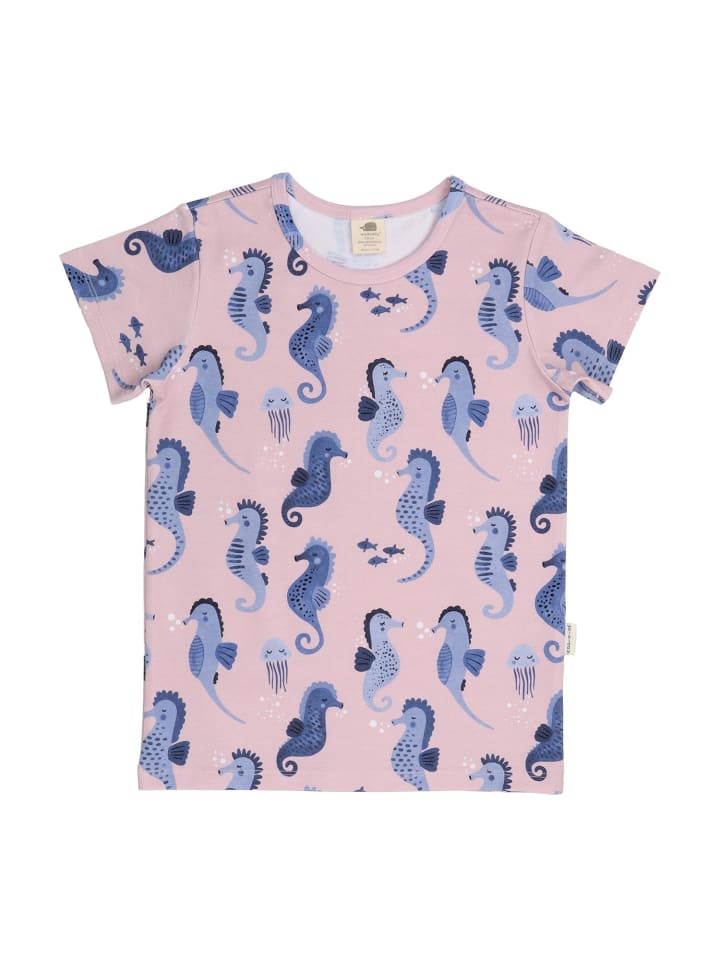 T-Shirt Blue Seahorses-T-Shirt