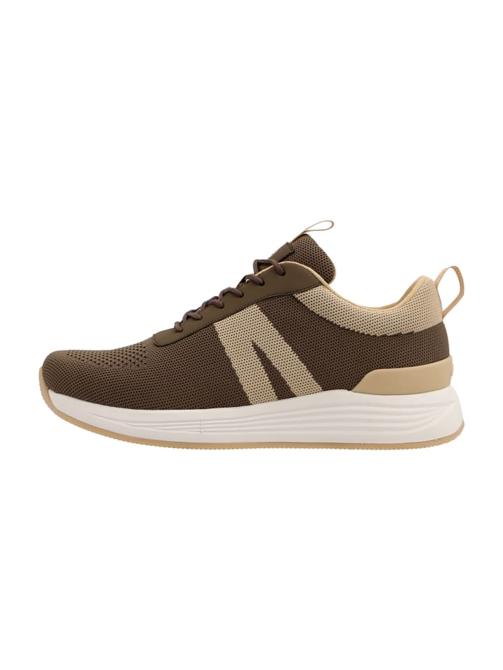 Sportliche Schnürschuhe in Grün