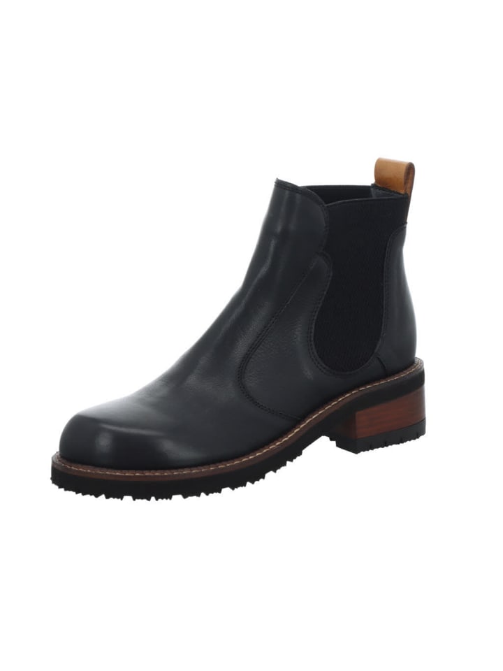 Stiefelette in schwarz