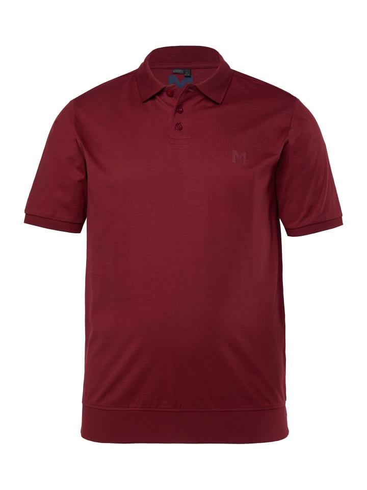 Poloshirt in kupferbraun
