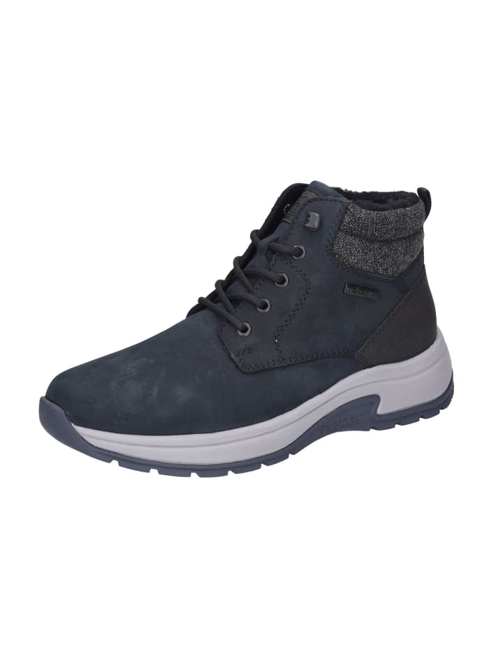 Schnürschuh in blau