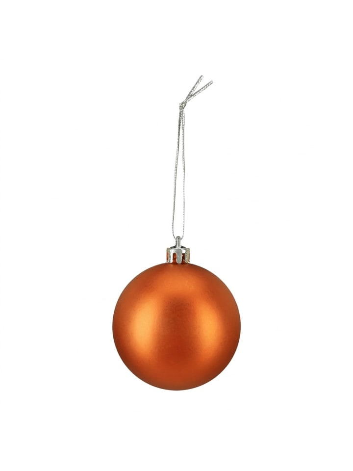 50 x Weihnachtskugeln Set in Orange