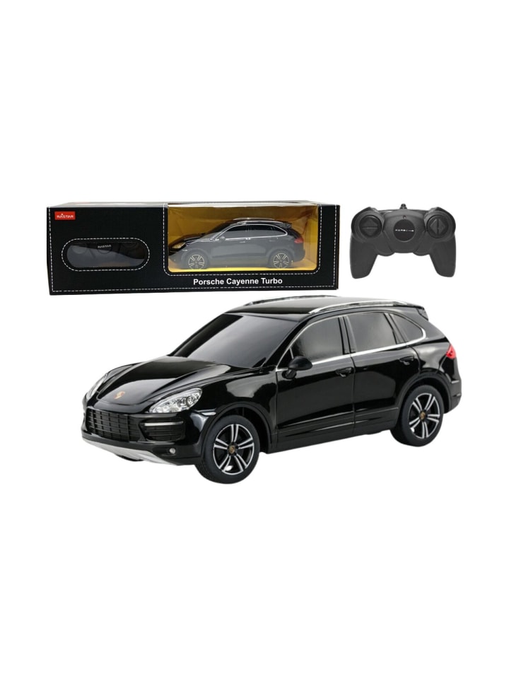 Porsche Cayenne Turbo ferngesteuertes Auto RC Rastar Schwarz