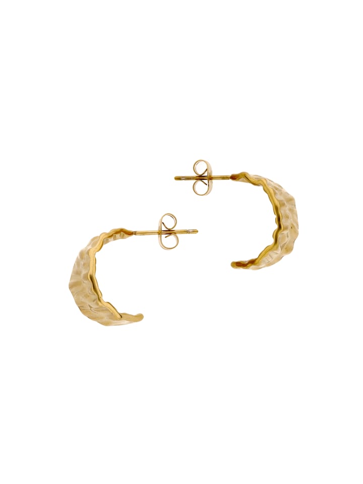 Women Hoop Earrings in Gold