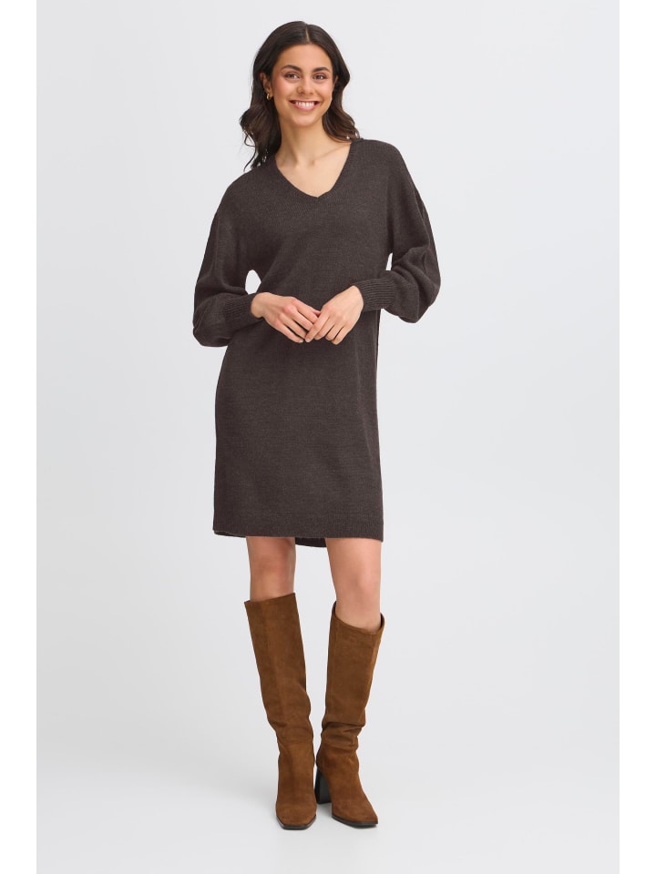 Kleid FRERETTA Regular fit in Charcoal Melange