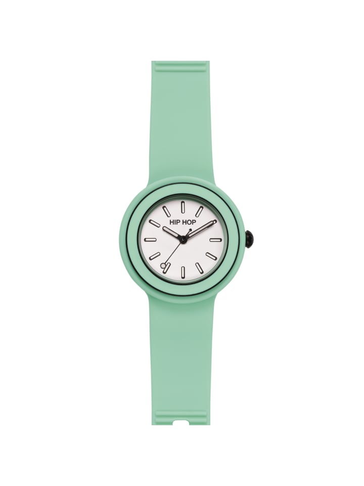 Analoguhr hero.dot bezel grün