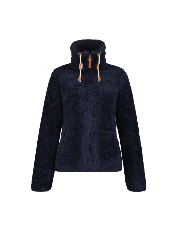 Colony Teddy Fleecejacke in blau