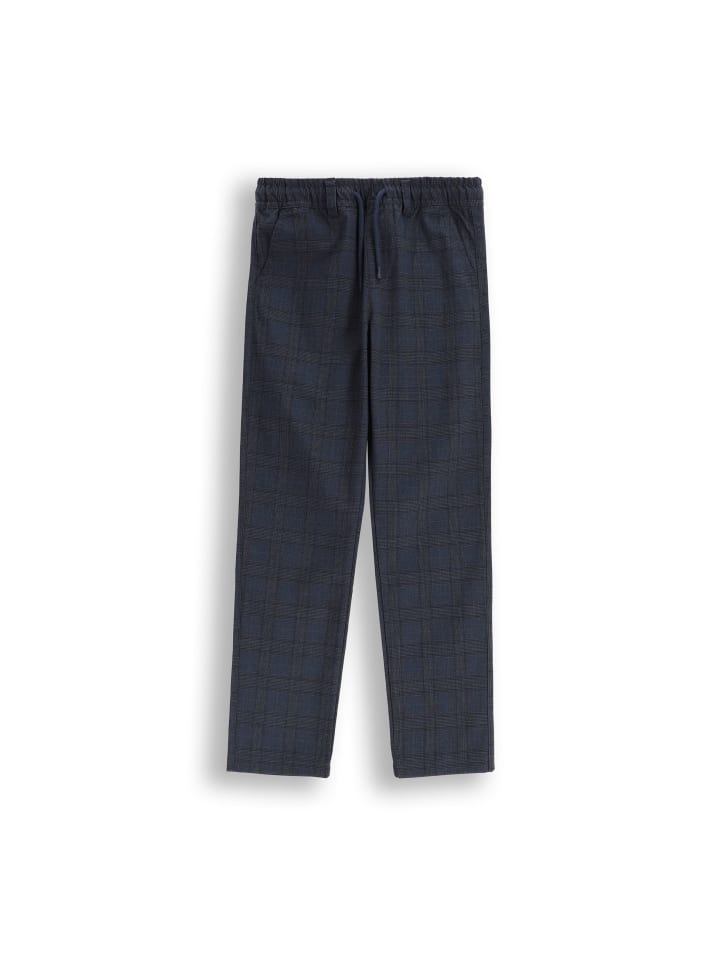 Stoffhose in dunkelblau