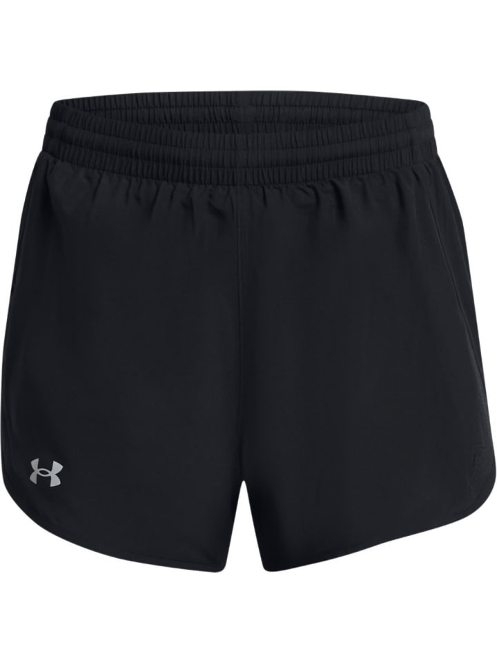 Sportshorts "Ua Fly By 2-In-1 Shorts" in Schwarz