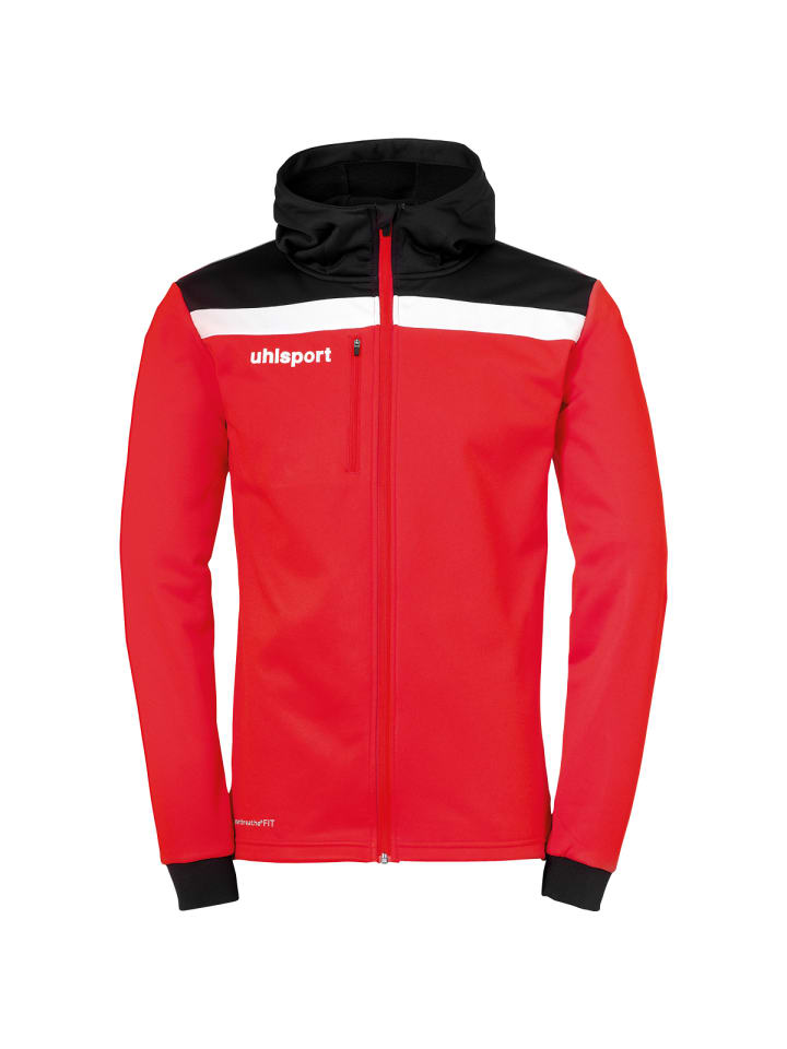 Trainingsjacke OFFENSE 23 MULTI HOOD JACKET Kids in rot/schwarz