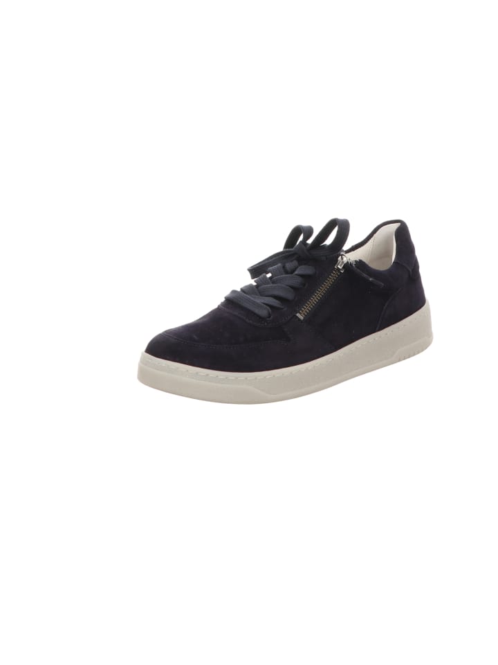 Schnürschuh in blau