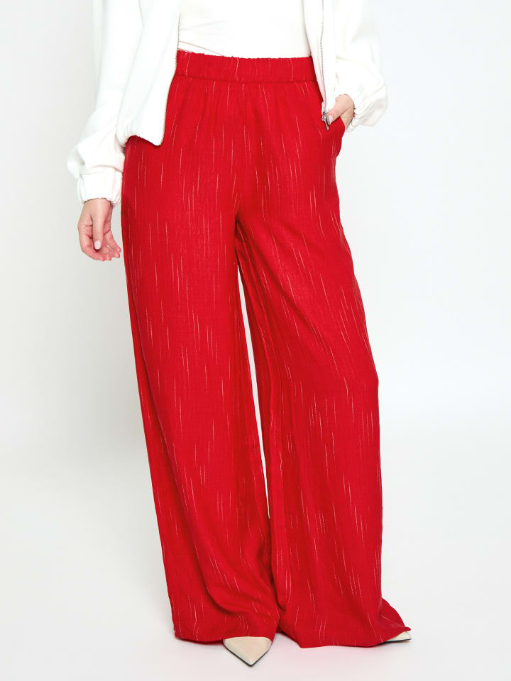 Hose in Aura Orange Stripe