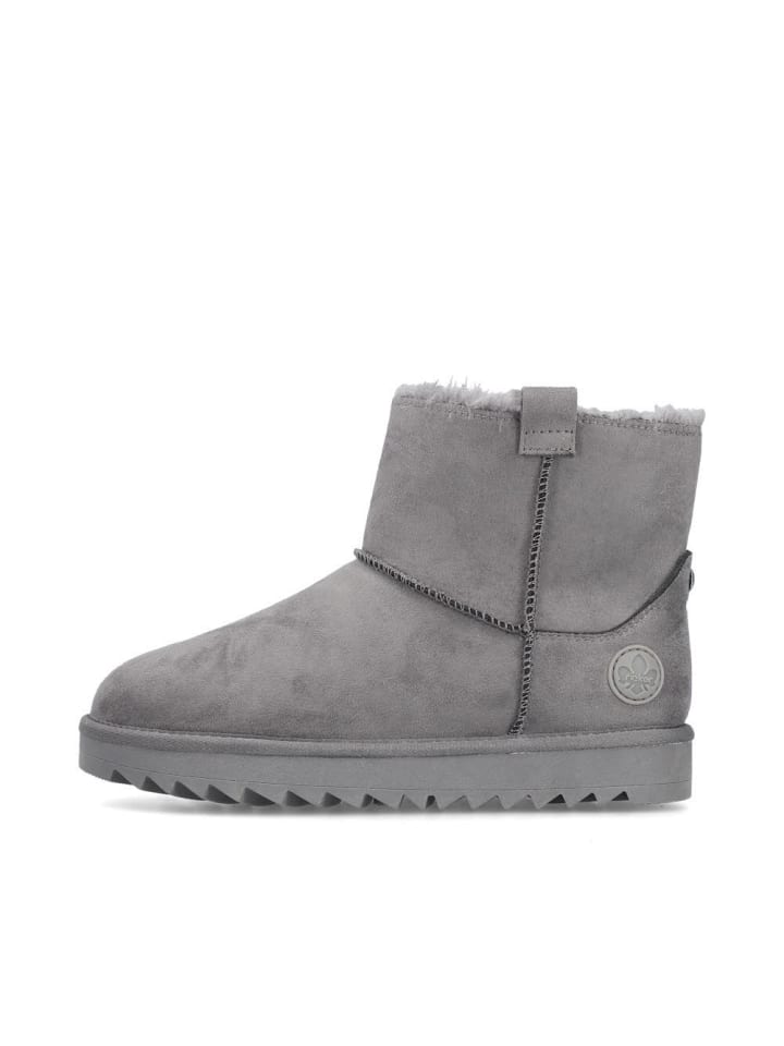 Stiefelette in grau
