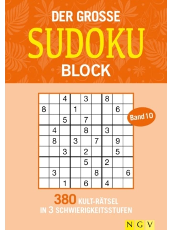 Buch - Der große Sudoku Block Band 10