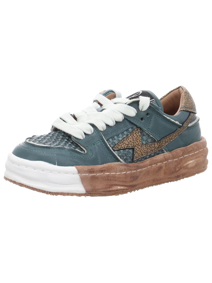 Sneaker in grün