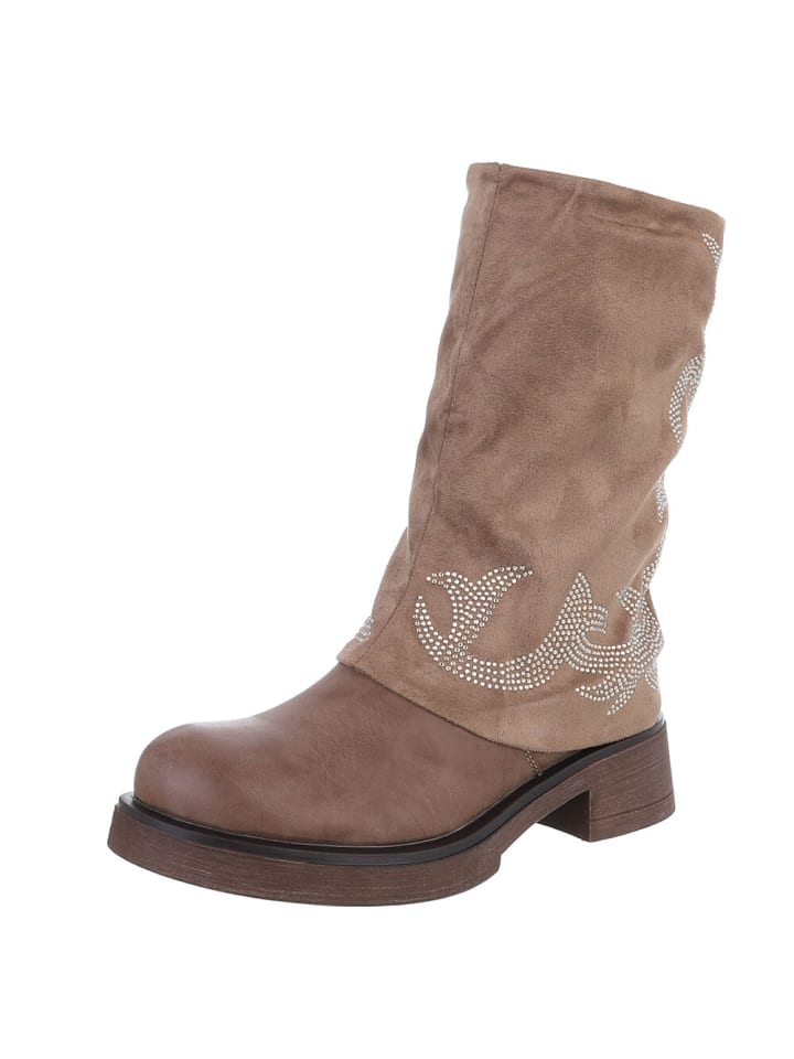 Stiefel in Hellbraun