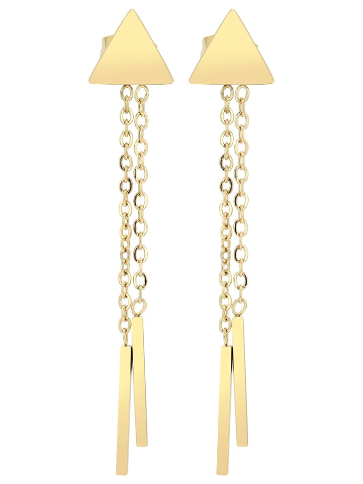 Damen Anhänger – Anhänger aus Edelstahl in gold