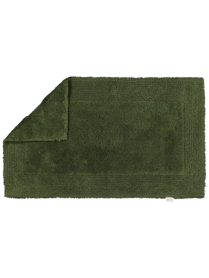 Möve Badteppiche Doubleface olive - 670 in olive - 670