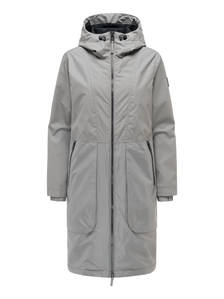 Langmantel Edelumhang 14 in Grey