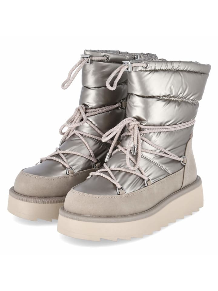 Snowboots in silber