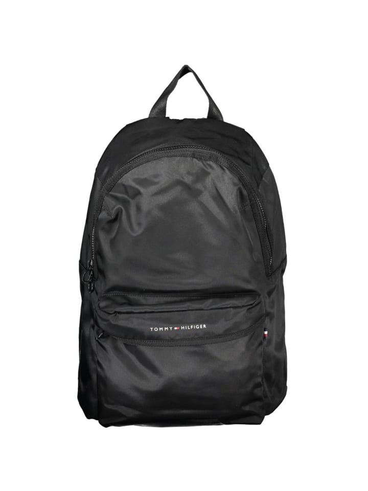 Schwarz Polyester Herren Rucksack