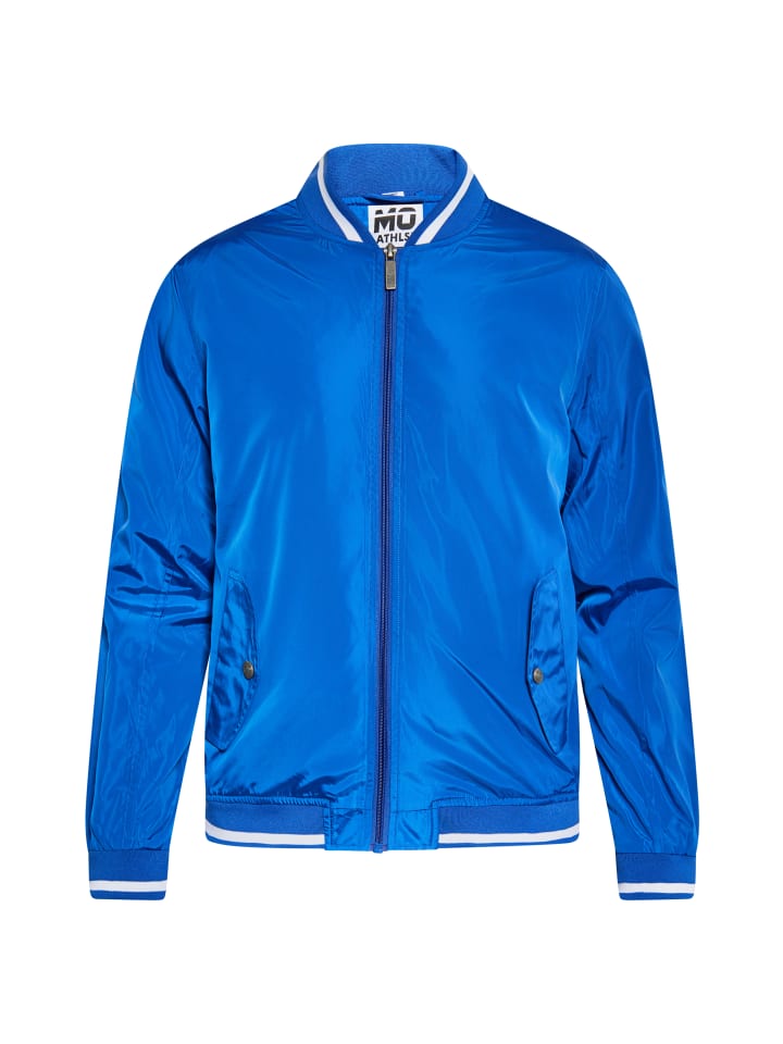 Herren Collegejacke in Königsblau