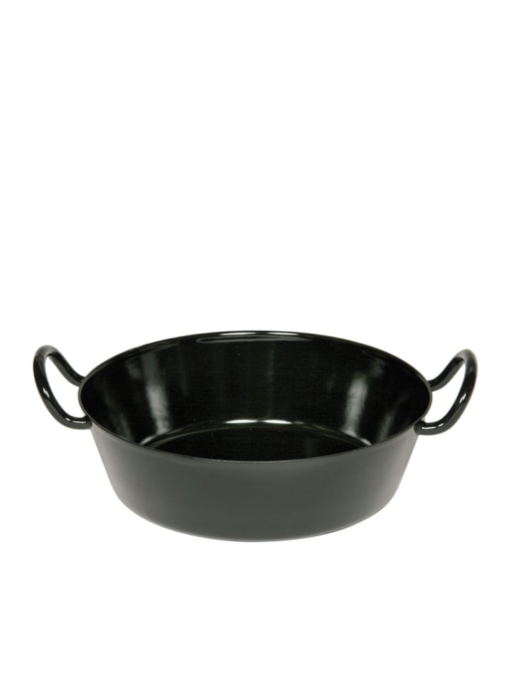 Riess Classic Schnitzelpfanne 24 Emaille schwarz für alle Herdarten