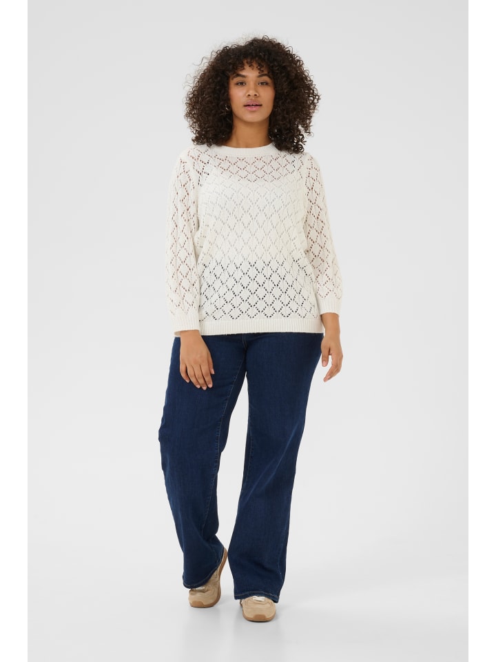 Strickpullover KCmika Regular fit in Chalk