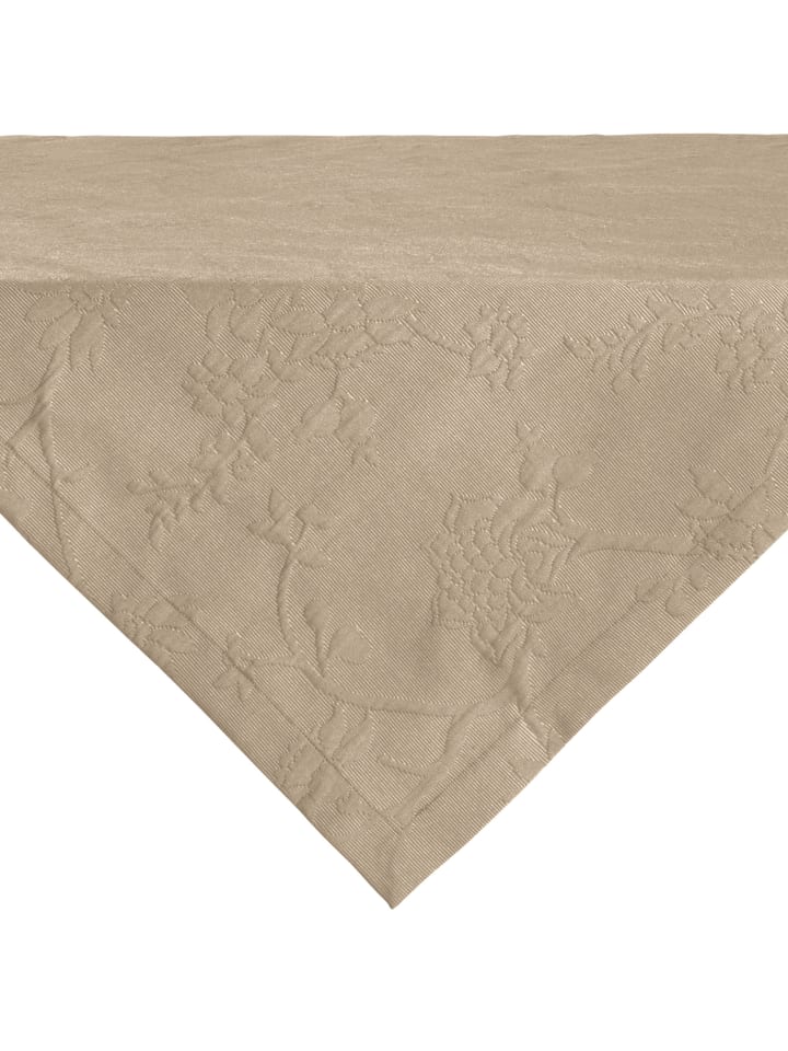 Jacquard, Baumwollmischung Mitteldecke Arnsberg in sand