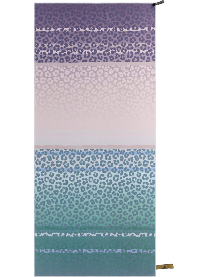 Strandtuch in jade-lavendel