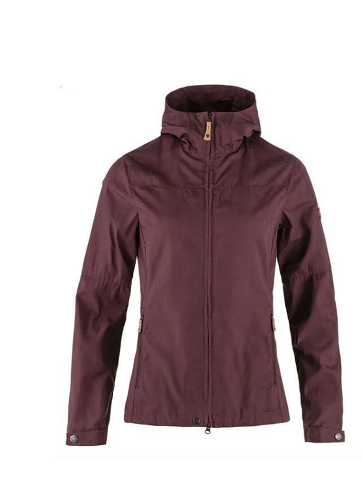 Outdoorjacke in bordeaux