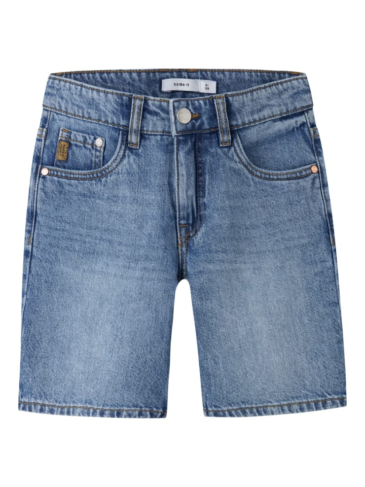 Denim-Shorts Nkmryan regular fit in denim blue