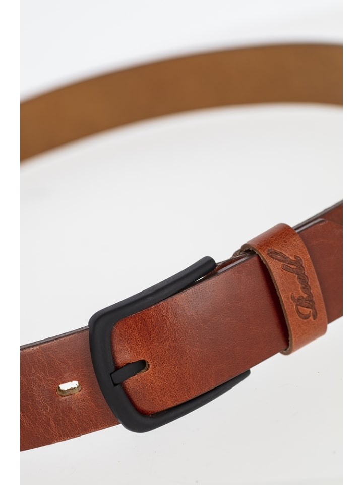 Gürtel "All Black Buckle Belt" in Braun